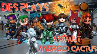 Des plays one of the Best Shmups ever made 💥 Assault Android Cactus Gameplay &amp; Boss Fights!