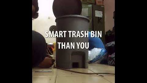 Tempat Sampah Pintar "Smart Trash Bin", Mekanik T.Elektro Polines 2014