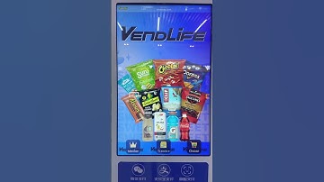 Put advertisements on the screen #vendingmachine