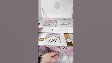 Glossybox Advent Calendar unboxing 2024 #holidayswithyoutube #adventunboxing #glossybox
