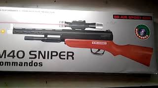 MY NEW unboxing!! M 40 SNIPER screenshot 5