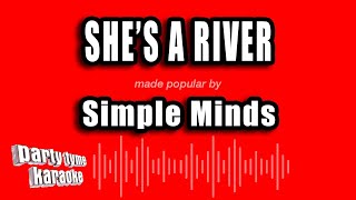 Simple Minds - She's A River (Karaoke Version)