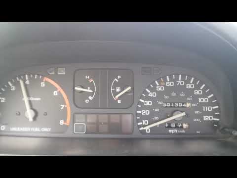 1991 crx b16, 0-60