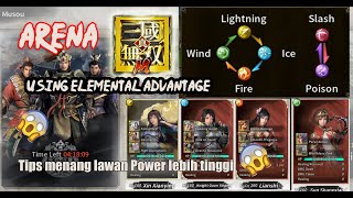 Dynasty Warriors M | Arena using Elemental Advantage