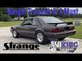 Get Your Suspension Right! - Strange Engineering Front Coilovers - Foxbody Drag Car Project