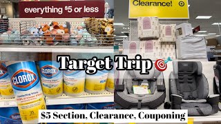 Target Trip: Let’s do something different ~ $5 Section, Clearance finds & Couponing 😊