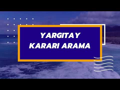 Video: Yargıtay'a Nasıl Yazılır