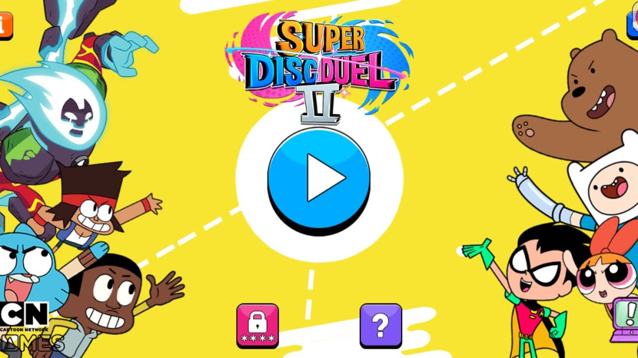 Cartoon Network Super Disc Duel 2 Mobile Web version With Finn (Road To Sonic Racing Crossworlds)