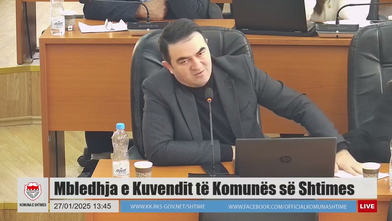 Mbledhja e Kuvendit të Komunës së Shtimes   27 01 2025 Pjesa e Dytë
