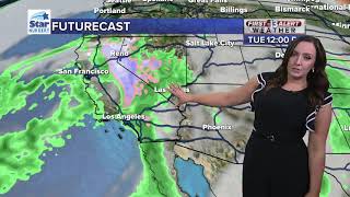 The Mar. 14, 2020, morning weather forecast for Las Vegas.