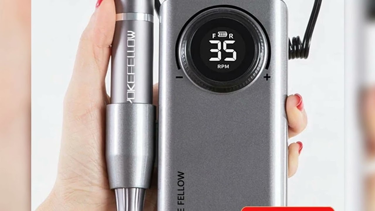 Latest Products You Must Know! 35000RPM Nail Drill Machine Rechargeable Portable Electric Nail Pol