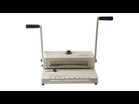 W200A Double loops wire binding machine