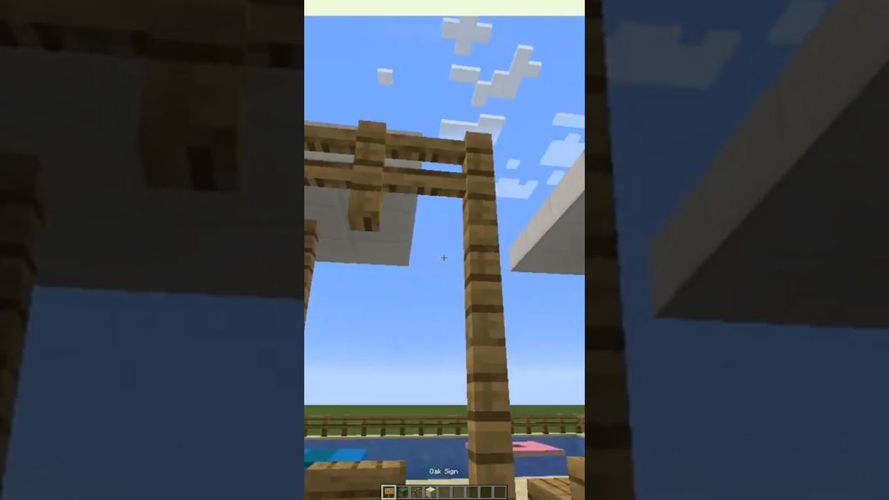 Piscina mea din Minecraft, vreți sa ne balacim?My Minecraft pool, do you want to splash around?