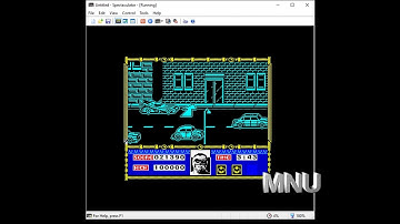 Batman the Movie ZX Spectrum. Player: MNU