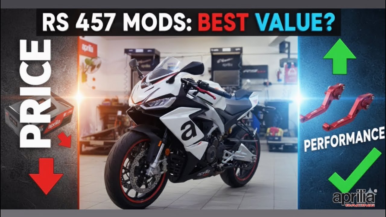 Official Global Accessories installed and ready for the road #aprilia #automobile #apriliaindia #mtb