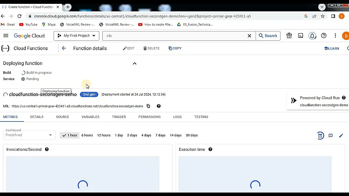 GCP #Cloud functions 2nd Gen #tutorials