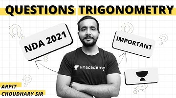 TRIGONOMETRY - PART 1 | AIRFORCE GROUP X | NDA EXAM  - ARPIT CHOUDHARY