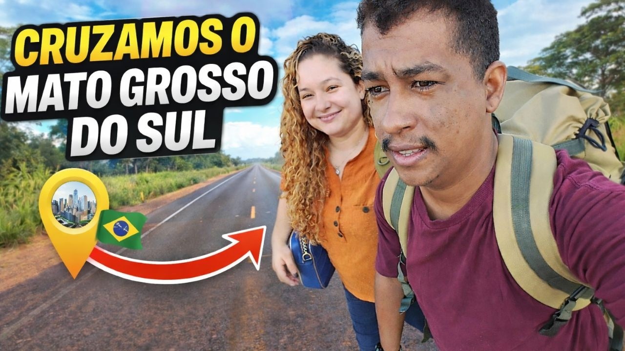CRUZAMOS O MATO GROSSO DO SUL - 2º DIA DE VIAGEM (+ de 2.600 km na BR) - SP🔄RO