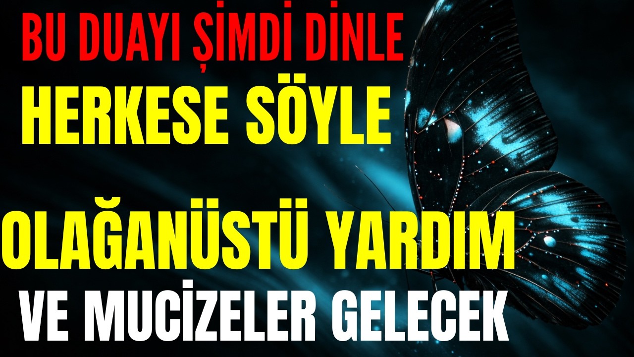 RIZIK KAPILARINI AÇAN, BEREKET VE BOLLUK GETİREN GÜÇLÜ BİR SABAH DUASI