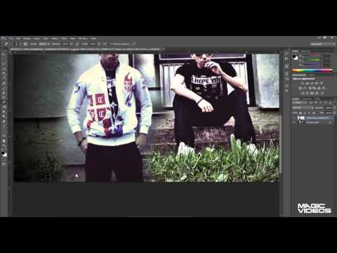 Photoshop cs6 | TUTORIJAL | Kako ubaciti vise slika u jednu