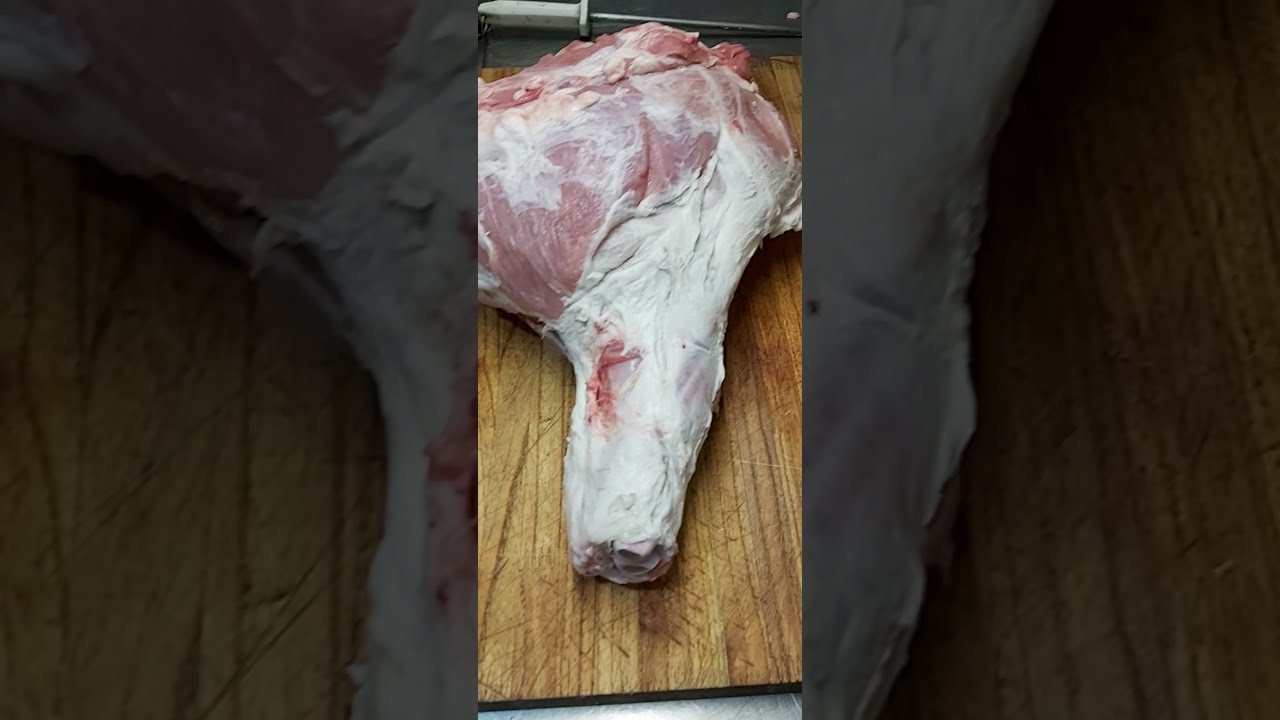 Como despostar un jamón de cerdo.