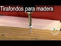 10 claves para atornillar bien la madera (Bricocrack)