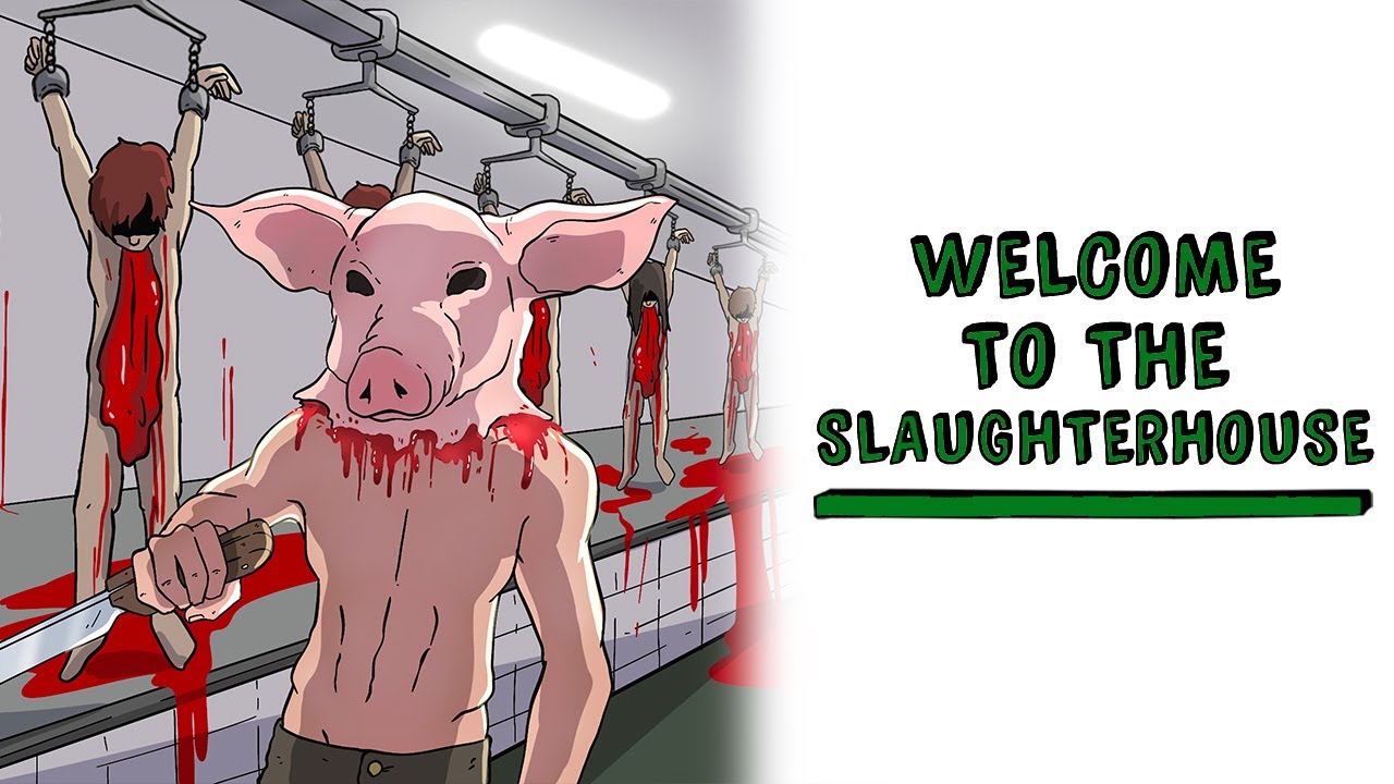 to the slaughterhouse 🐷💀 Draw My Life Horror Stories YouTube