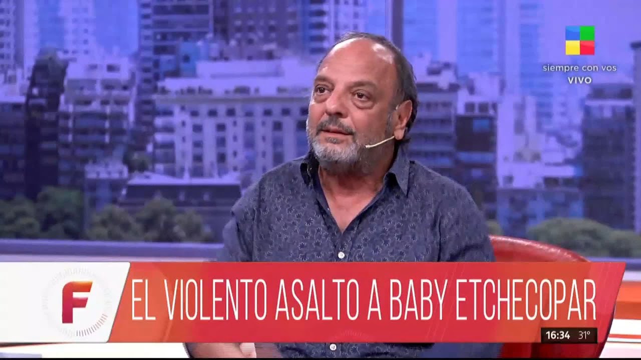 Baby Etchecopar habla del violento asalto que sufrió