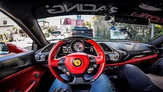 DRIVING FERRARI, LAMBORGHINI AND PORSCHE AROUND LAS VEGAS