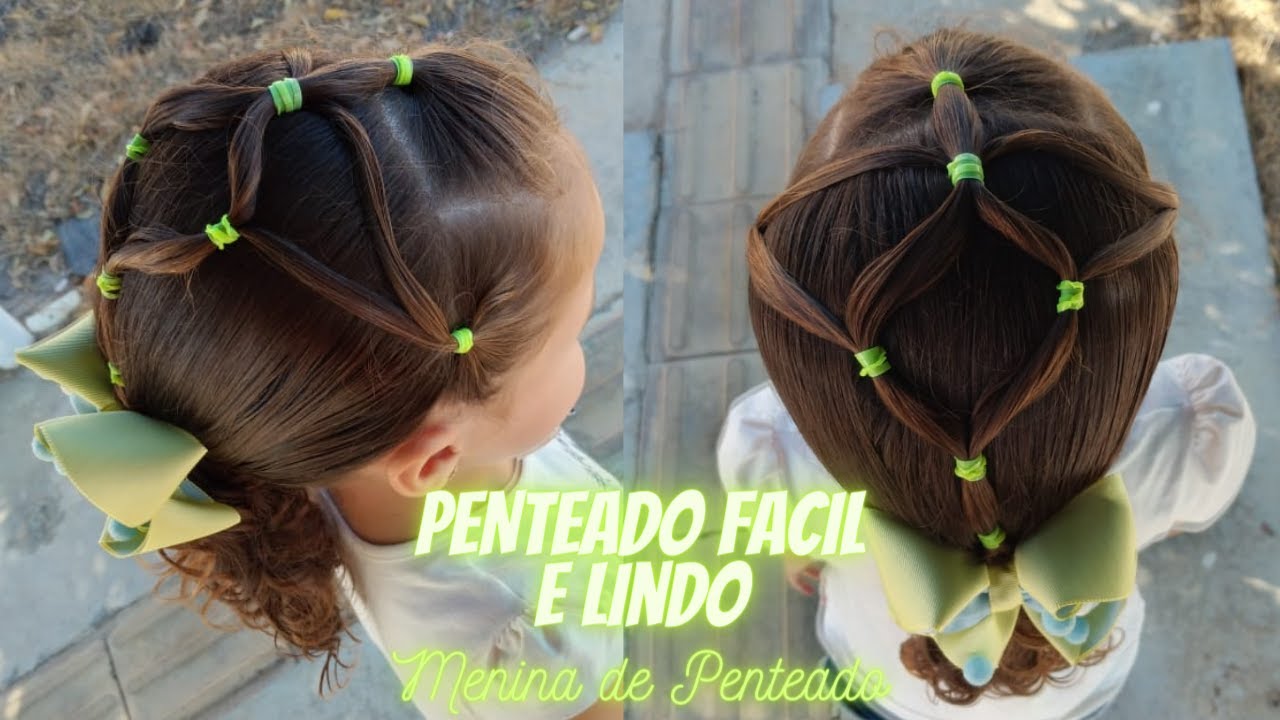 Penteado infantil fácil #penteadoinfantil #maedemenina #maedeprincesa