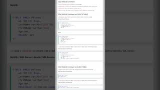 SQL Unique Constraints #75dayshardchallenge 83/75