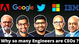 Why so many CEOs are Engineer ? | #CEO #engineer