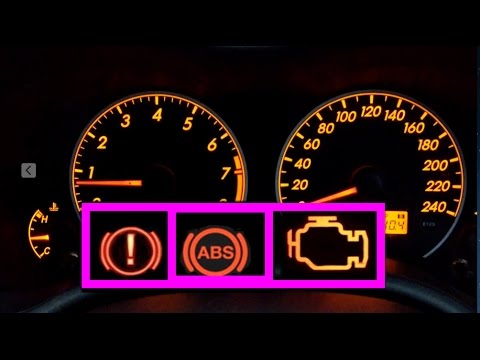 การแก้ไขไฟ ABS-Brake เตือนบนหน้าปัด Fixing the ABS warning light