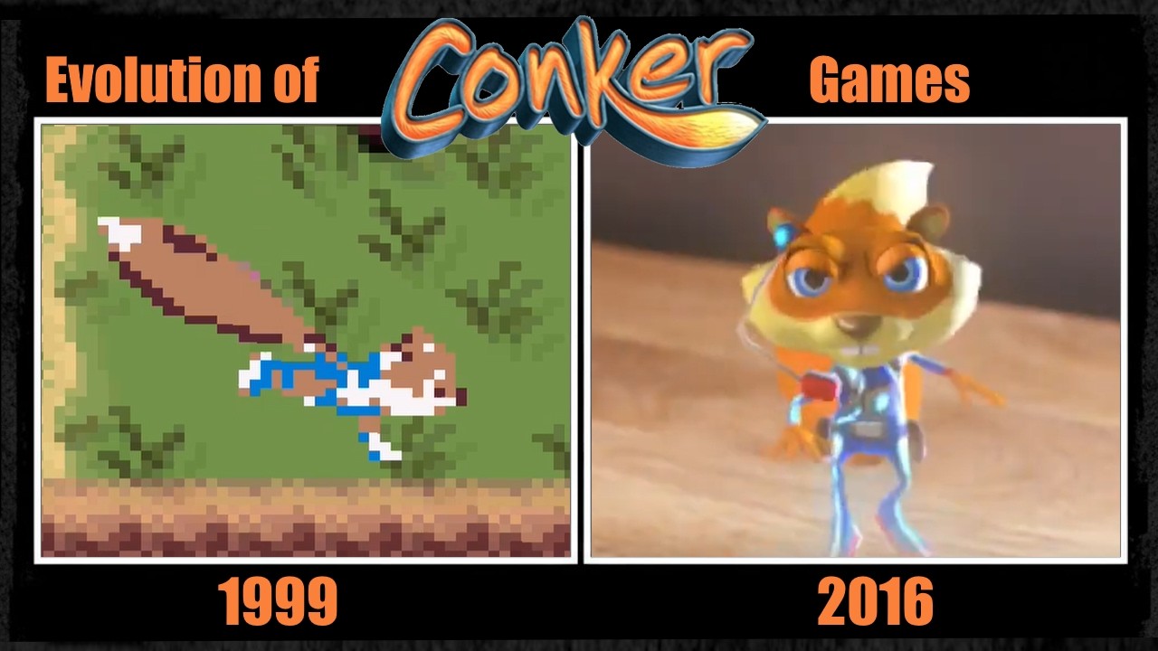 From Pocket Tales to Young Conker | Evolution of Conker Games 1999 - 2016