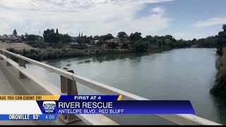Red Bluff police rescue 36-year-old woman after she jumped into Sacramento River