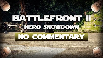 Star Wars Battlefront 2 Hero Showdown Gameplay No Commentary #2 PALPATINE (: