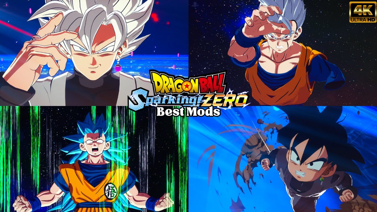 Dragon Ball Sparking! Zero Best Mods Character/Costume/Skins + Ultimate #16 - [ 4K Quality ]