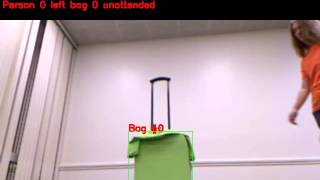 OpenCV Person and Baggage Tracking Update 12 - Bag Unattended