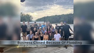 Local community stepping up to help East Dubuque business impacted by flooding
