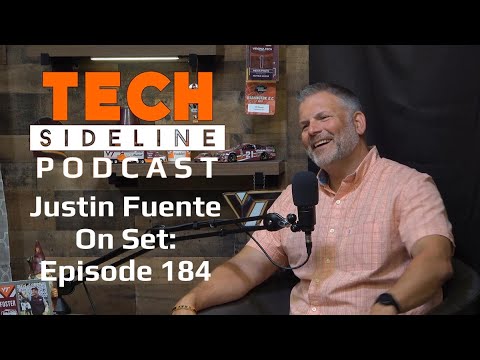 Justin Fuente On Set: TechSideline Podcast 184