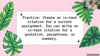 Cite It Right!: APA Citation Workshop