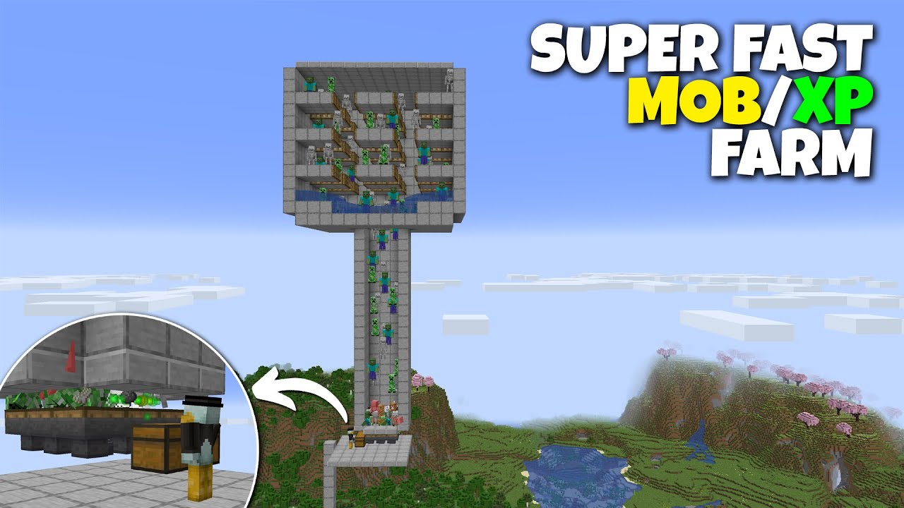 The Ultimate Minecraft Mob and XP Farm Tutorial Best Techniques