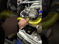 Engine before and after