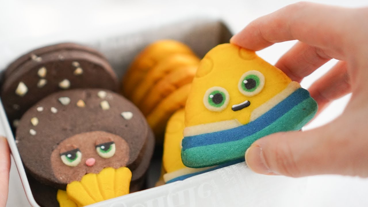 브레드 이발소 4. 치즈 쿠키 만들기 Bread CHEESE icebox cookiesㅣ스트로비 StrawBee YouTube