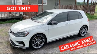 CERAMIC TINT! XPEL PRIME XR Golf R Tint Review - Netcruzer CARS