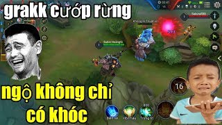 Liên Quân Mobile _ Grakk Troll Game Cướp Rừng Đối Phương Khiến Ngộ Không Team Bạn Ức Chế Phát Khóc