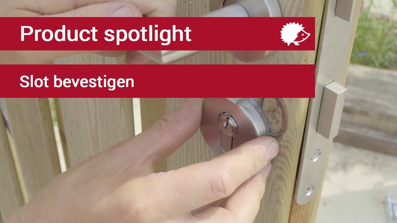 Product Spotlight: Tuinpoort Schuttingdeur Slot Monteren - Youtube