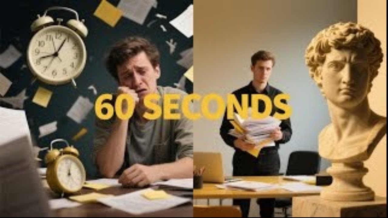 CHANGE Your Life in 1 Minute   Stoic Philosophy's Morning Routine