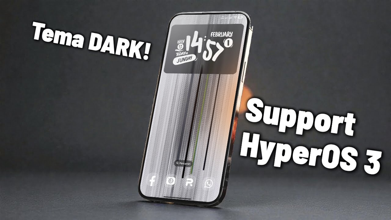 Tema HyperOS Support HyperOS 3! Keren, Ringan & Cocok Buat Xiaomi POCO Redmi