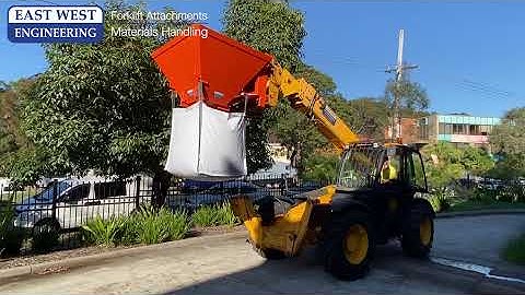 QXB150 Telehandler Bulk Bag Filling Bucket
